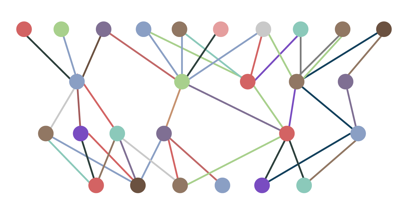 Standard single large pruned neural network